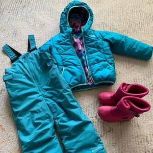 North Face/Columbia/Tundra Toddler Snow Set (4-5T)